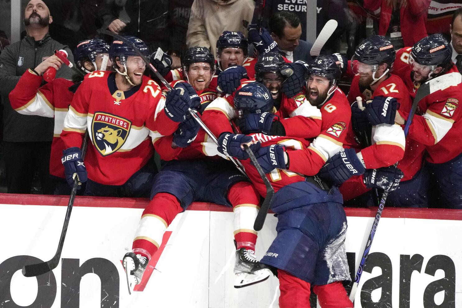 Tkachuk sends Panthers to first Stanley Cup Final in 27 years with sweep