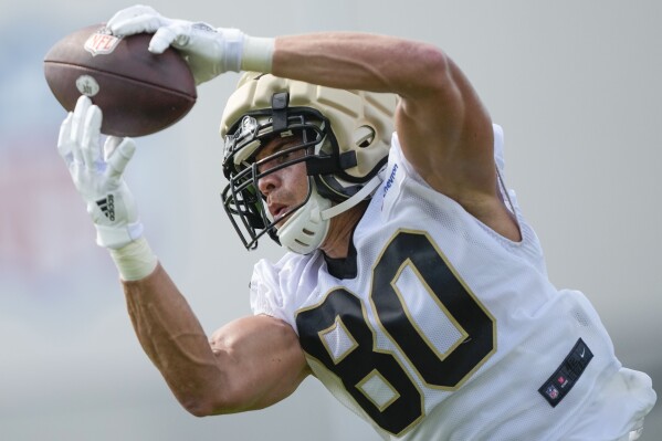 Jimmy Graham is grateful to be back with the Saints and confident
