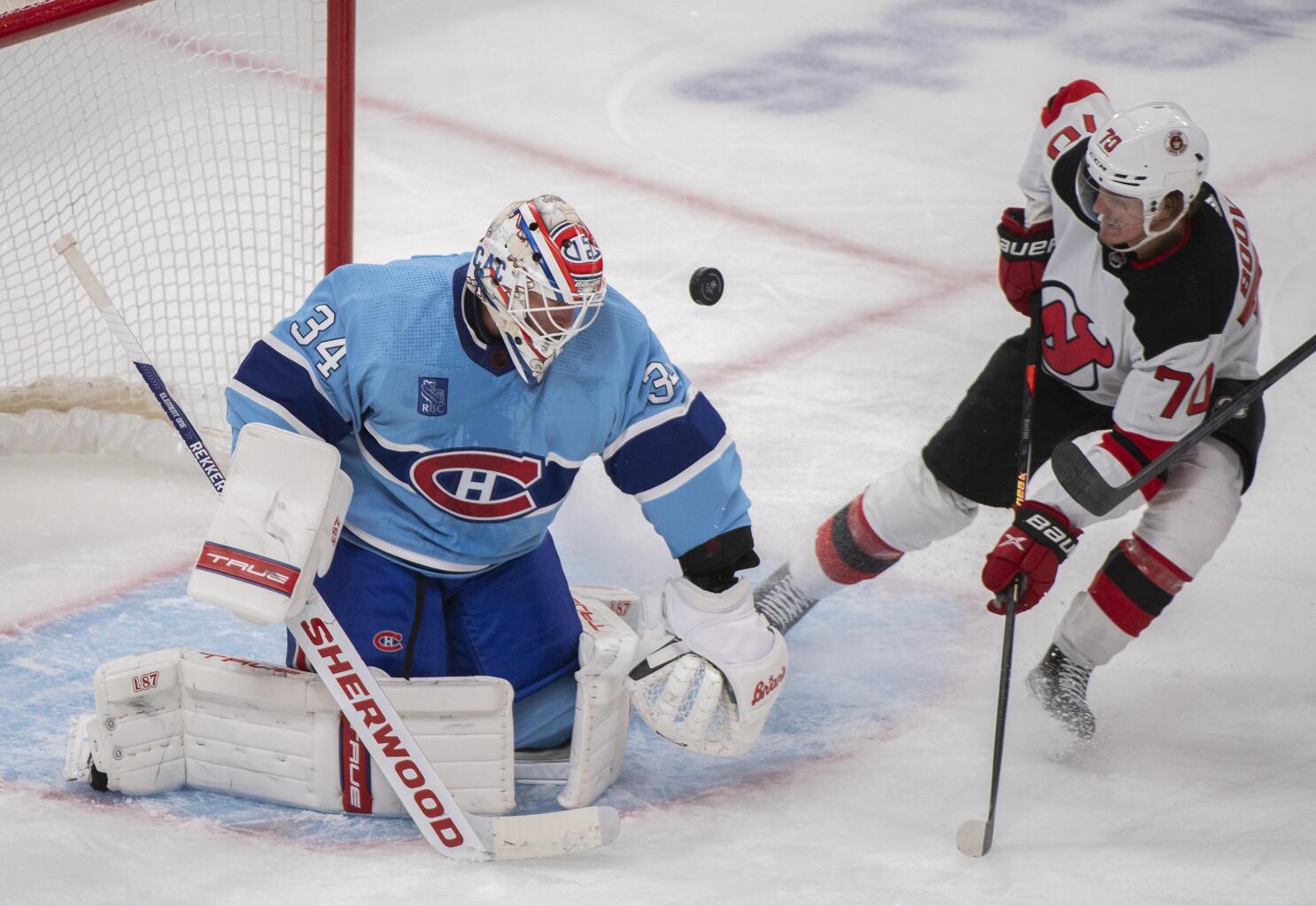 Devils beat Canadiens to extend winning streak to 10 games