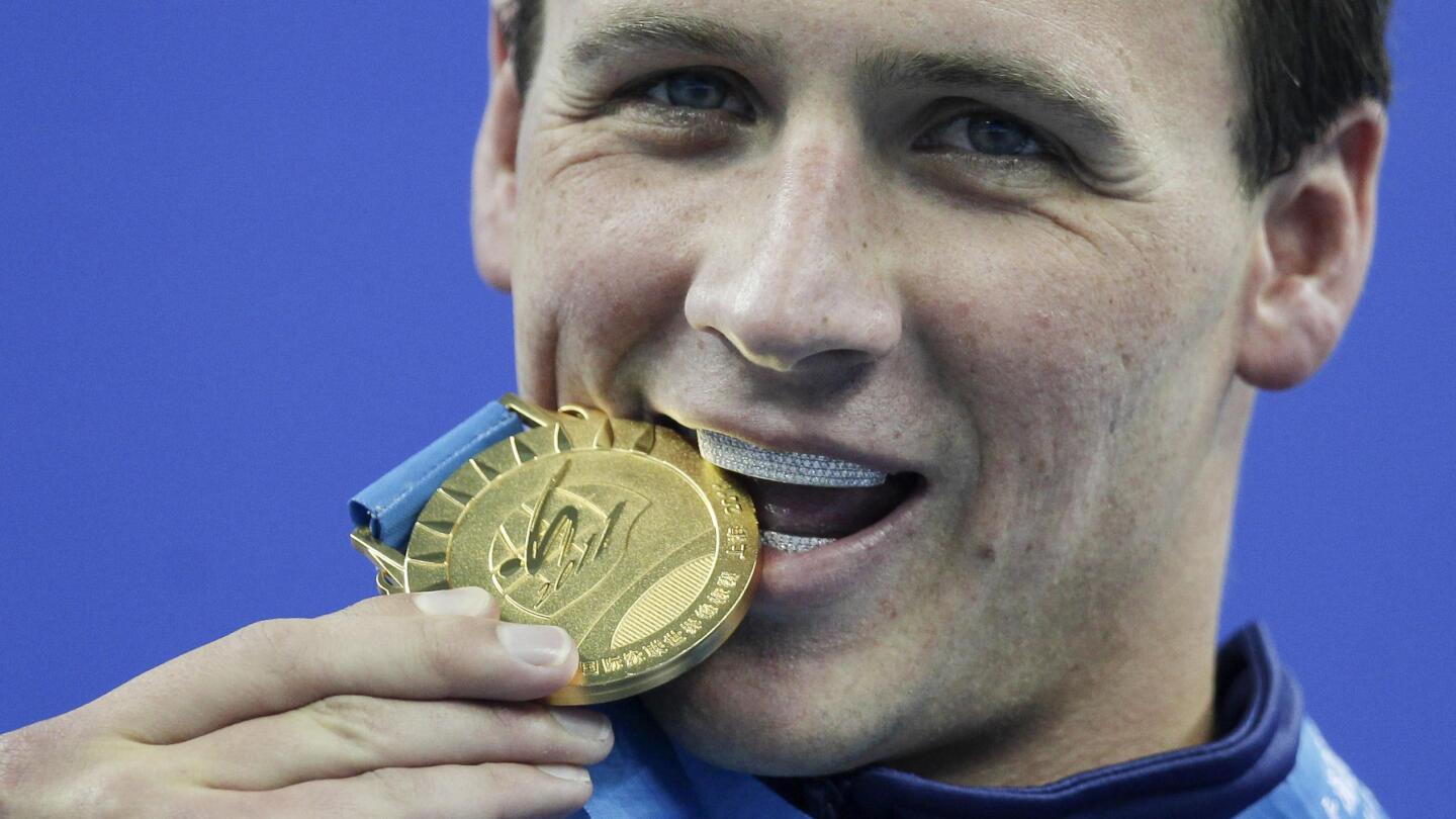 Ryan Lochte’s 6 Olympic swimming medals up for auction