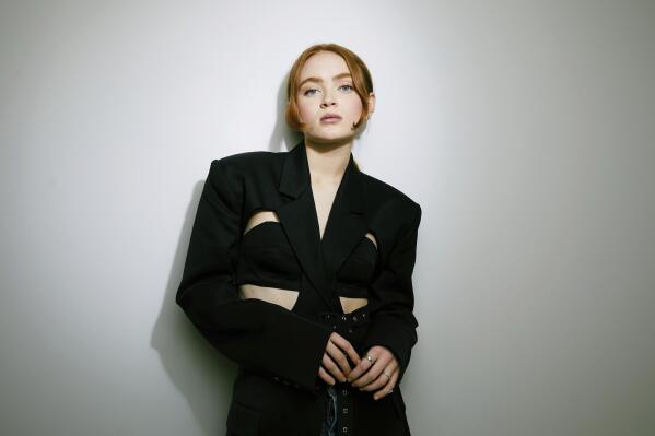 Sadie Sink poses for a portrait on Wednesday, Nov. 30, 2022, in New York. Sink has been named one of The Associated Press' Breakthrough Entertainers of 2022. (Photo by Taylor Jewell/Invision/AP)