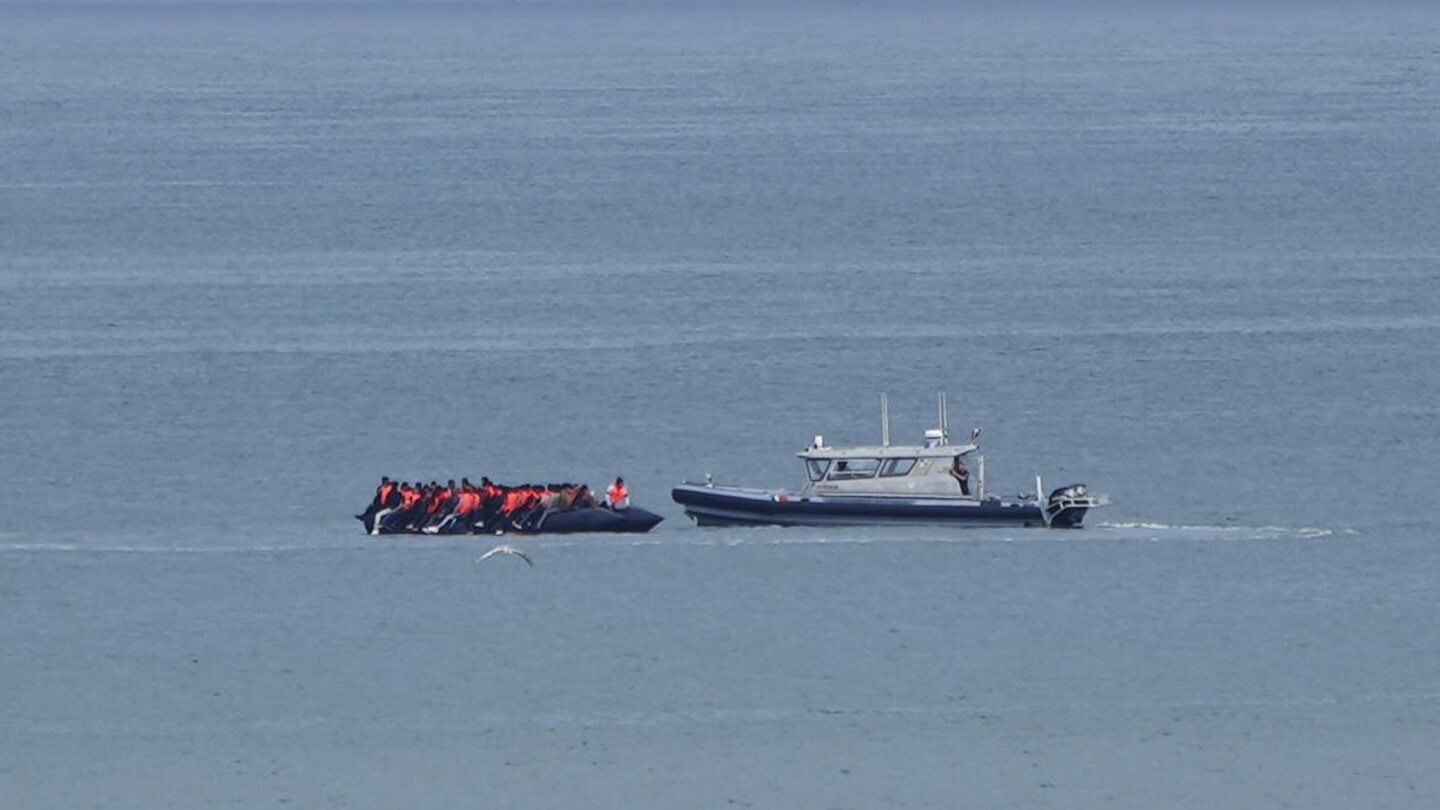 1 person dies, 1 missing, when a boat overloaded with migrants sinks in the English Channel
