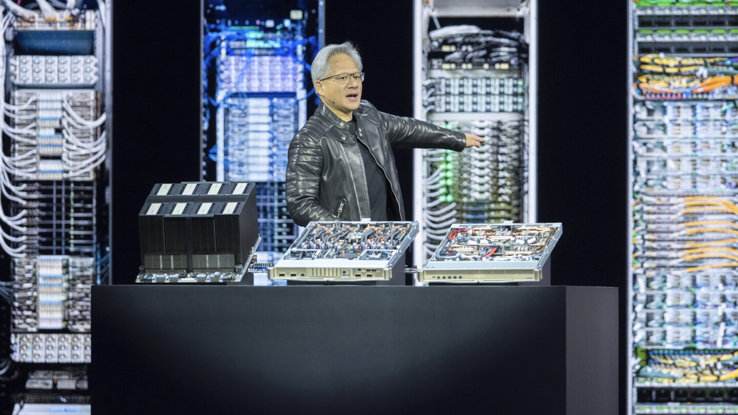 Caen acciones tecnológicas tras alerta de Nvidia sobre controles de exportación de chips de IA | AP News