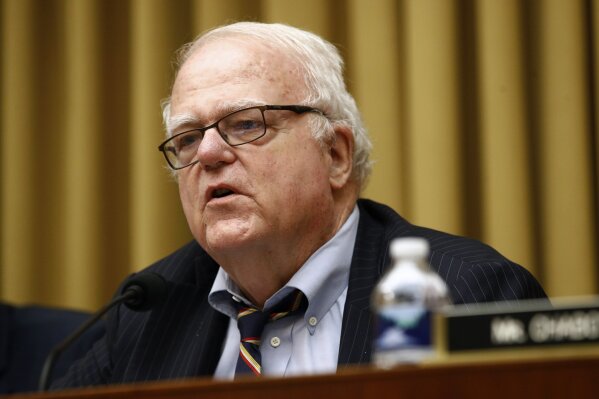 Rep. Jim Sensenbrenner, R-Wis., speaks about his decision to retire at the end of his current term during a House Judiciary Committee markup hearing on a series of bills, including some to reduce gun violence, Tuesday, Sept. 10, 2019, in Washington. Sensenbrenner said Wednesday, Sept. 4, he will retire from Congress in January 2021. (AP Photo/Patrick Semansky)