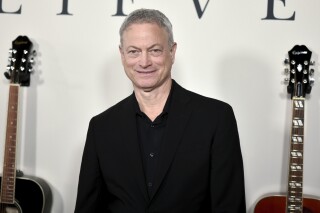 FILE - Gary Sinise attends the LA premiere of "I Still Believe," at ArcLight Hollywood, Saturday, March 7, 2020, in Los Angeles. Sinise will receive an honorary AARP Award for his work through his foundation that supports initiatives toward military members. The organization announced Tuesday, Sept. 26, 2023, that Sinise will receive the honorary AARP Purpose Prize award during a ceremony on Oct. 25. (Photo by Richard Shotwell/Invision/AP, File)