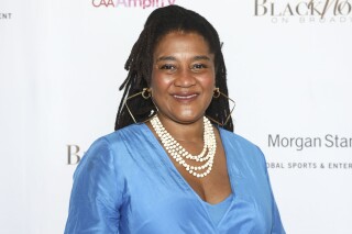 FILE - Playwright Lynn Nottage attends the Black Women on Broadway Awards in New York on May 6, 2022. Ricky Ian Gordon's ”This House," with a libretto by Nottage and daughter Ruby Aiyo Gerber, will be given its world premiere at the Opera Theater of Saint Louis in June 2025.(Photo by Andy Kropa/Invision/AP, File)