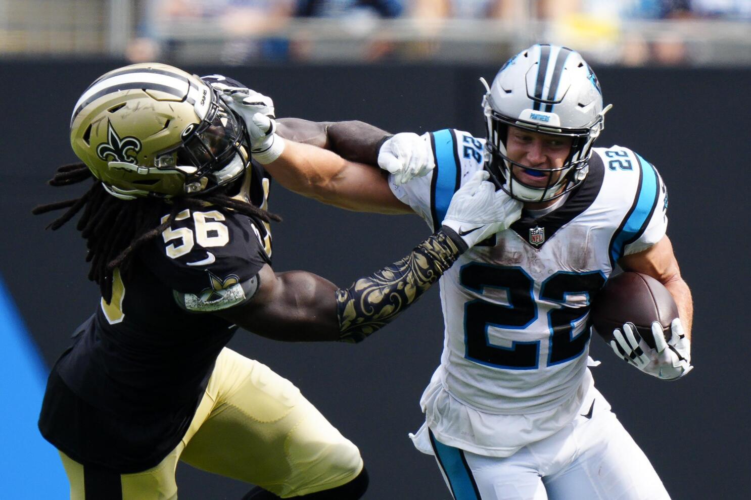 Panthers lose Christian McCaffrey, 1st-round rookie CB Jaycee Horn to  injury vs. Texans