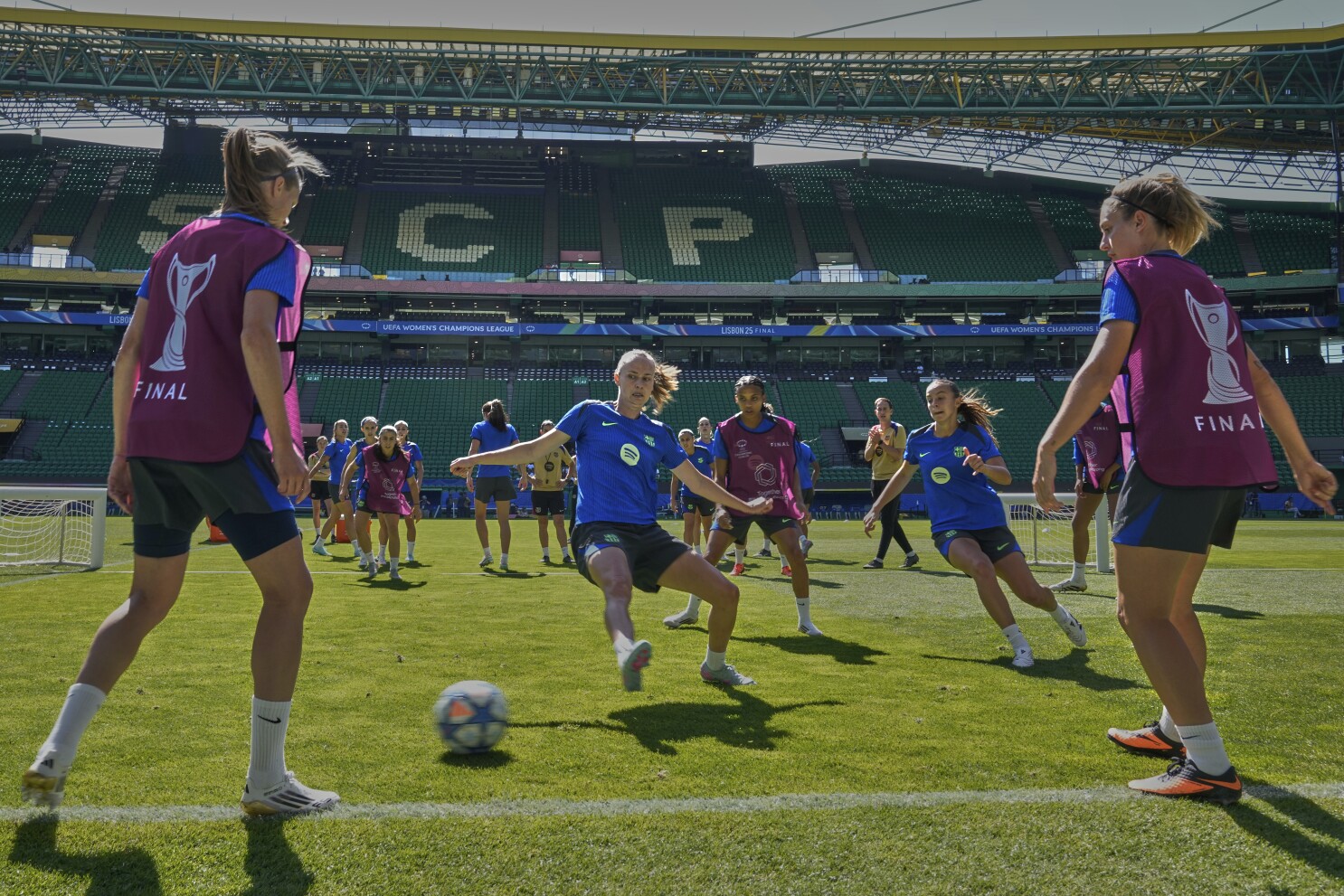 Barcelona seeks three-peat of Women's Champions League titles in final against Arsenal
