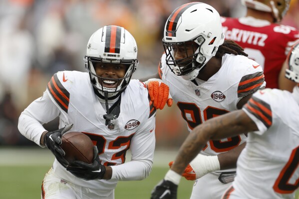 NFL: Cleveland Browns end San Francisco 49ers winning streak