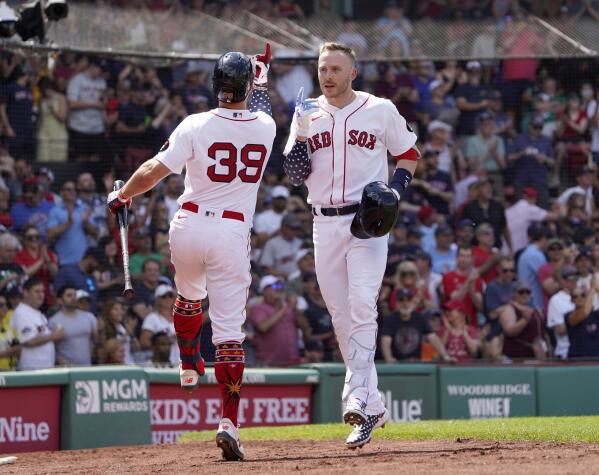 Trevor Story after 3-homer game for Boston Red Sox: 'Just a