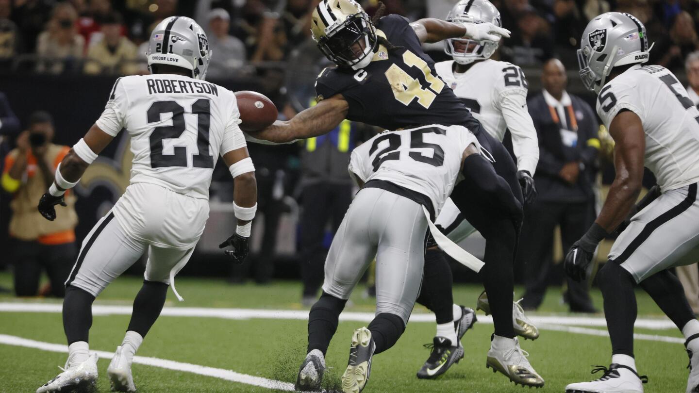 What we learned from the New Orleans Saints' 24-0 rout of the Las Vegas  Raiders, Sports