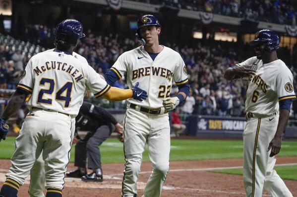 Christian Yelich, Andrew McCutchen on Brewers' game -winning rally