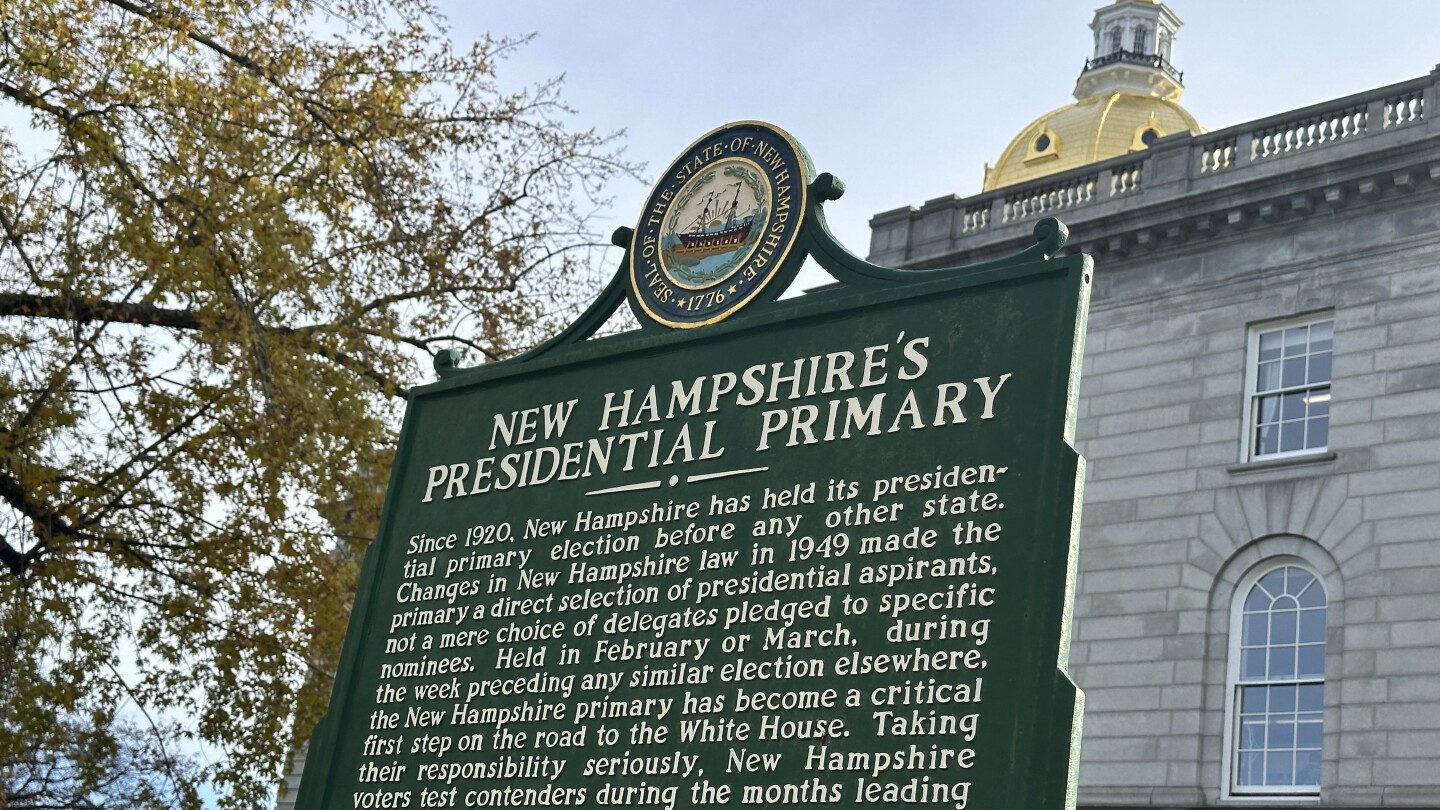 CONCORD, N.H. (AP) — Главният прокурор на Ню Хемпшир в