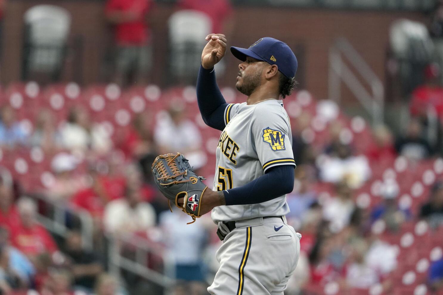 Brewers to place Freddy Peralta on IL due to shoulder tightness