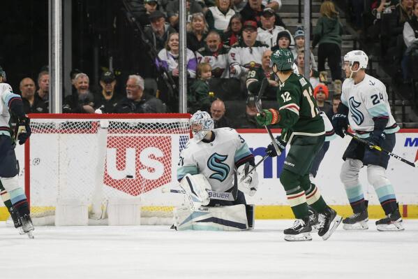 Matt Boldy scores second hat trick in five games as Wild rout Seattle 5-1