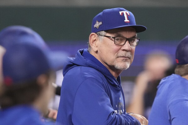 Bruce Bochy is back in the postseason with the Texas Rangers. He