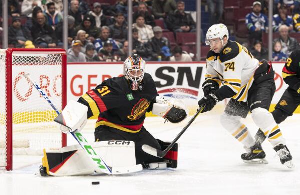 Boston Bruins History: Goalie, Linus Ullmark, Scores Goalie Goal