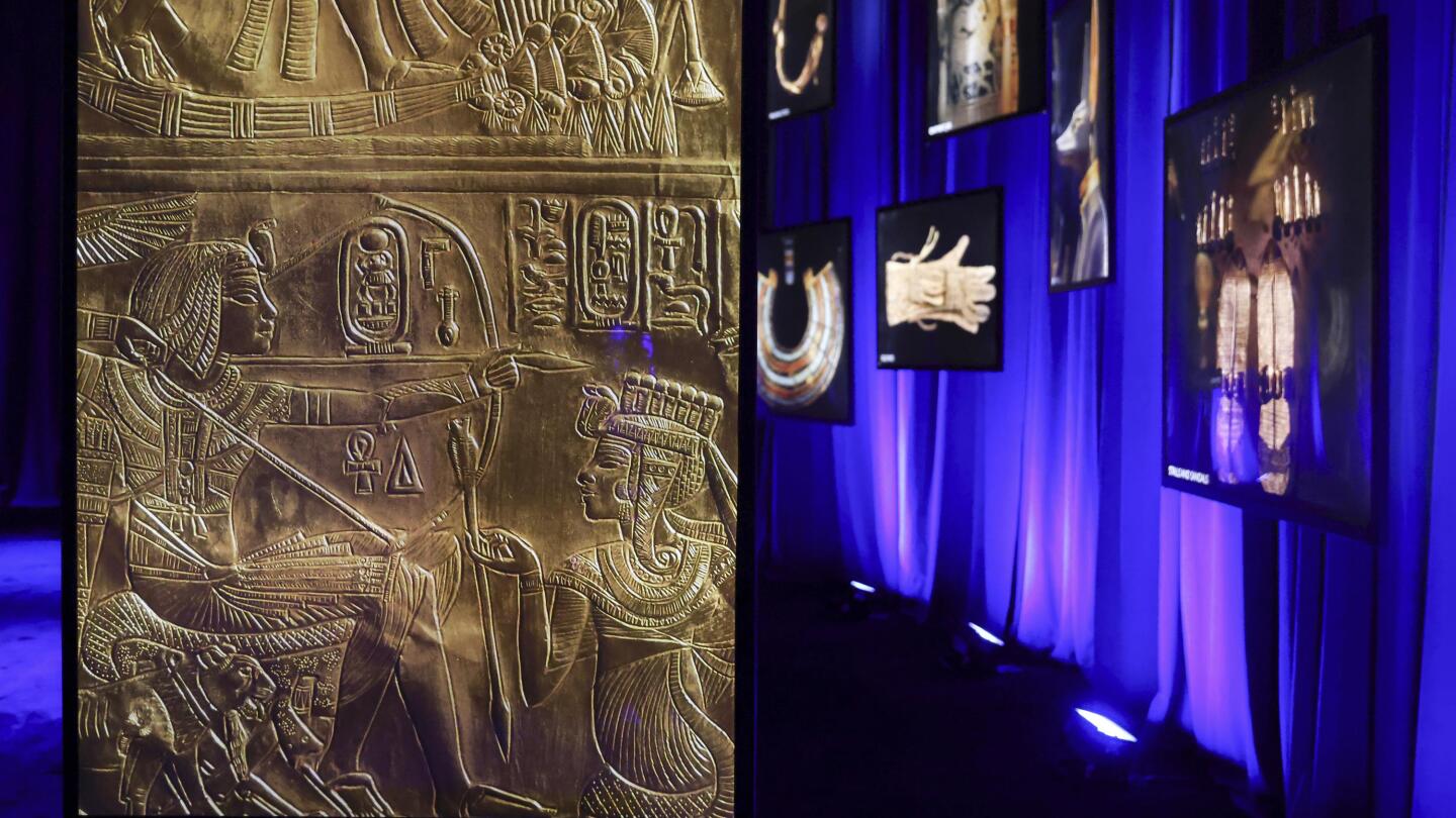 King Tut exhibit in New York celebrates 100th anniversary of tomb's