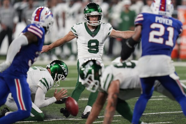 Jets kicker Greg Zuerlein questionable to play vs. Cowboys because