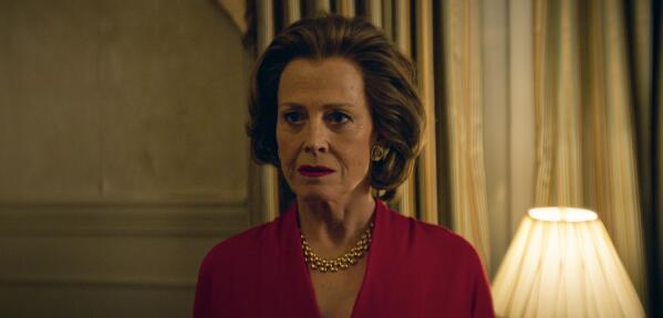 This image released by Magnolia Pictures shows Sigourney Weaver in a scene from "Master Gardener." (Magnolia Pictures via AP)
