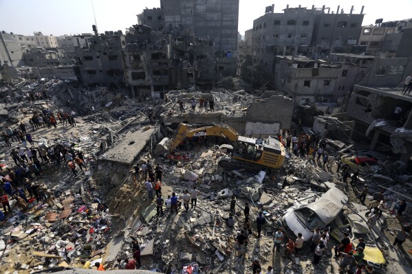 Gaza has become a moonscape in war