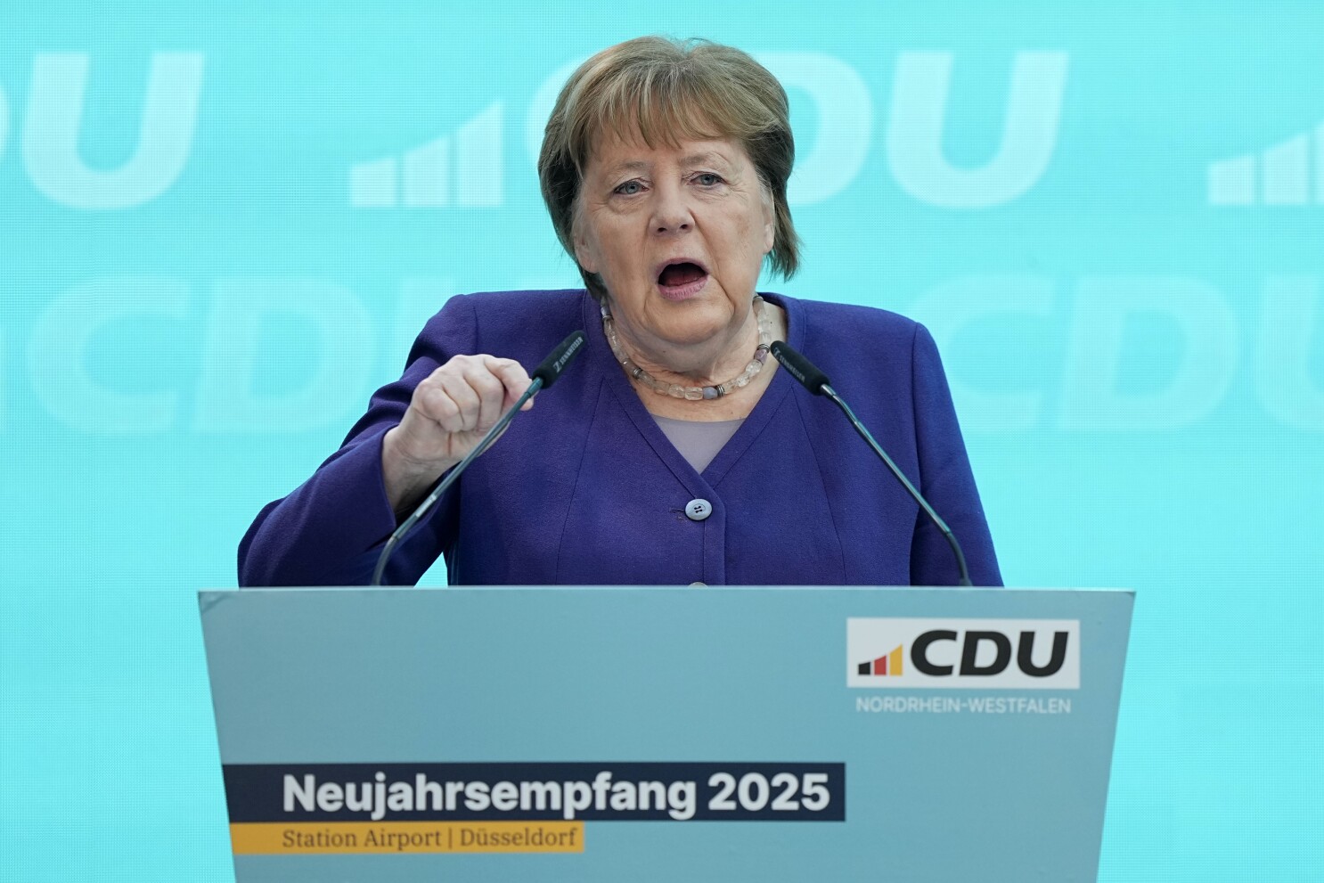 Merkel criticizes German front-runner Merz over migration vote with far-right support