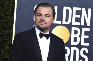 FILE - This Jan. 5, 2020 file photo shows actor and activist Leonardo DiCaprio at the 77th annual Golden Globe Awards in Beverly Hills, Calif. DiCaprio's environmental organization will donate $3 million to help the efforts toward the wildfire relief in Australia.  (Photo by Jordan Strauss/Invision/AP, File)