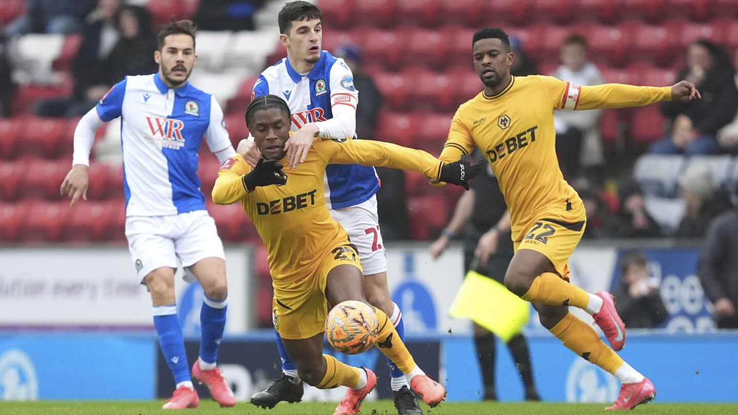 Wolves Defeat Blackburn 2-0, Advance to FA Cup Fifth Round