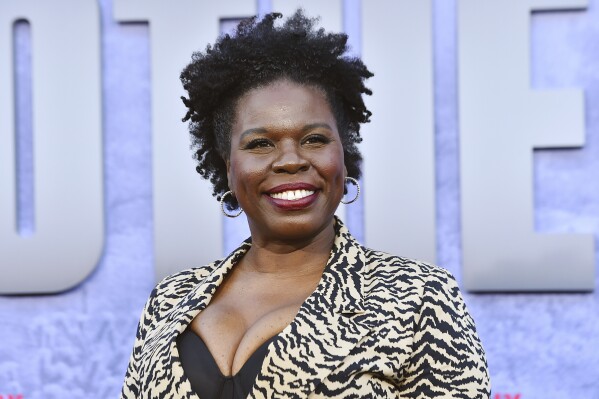 FILE - Leslie Jones arrives at the Los Angeles premiere of "The Mother" in Los Angeles on May 10, 2023. Jones released her memoir this month. (Photo by Jordan Strauss/Invision/AP, File)