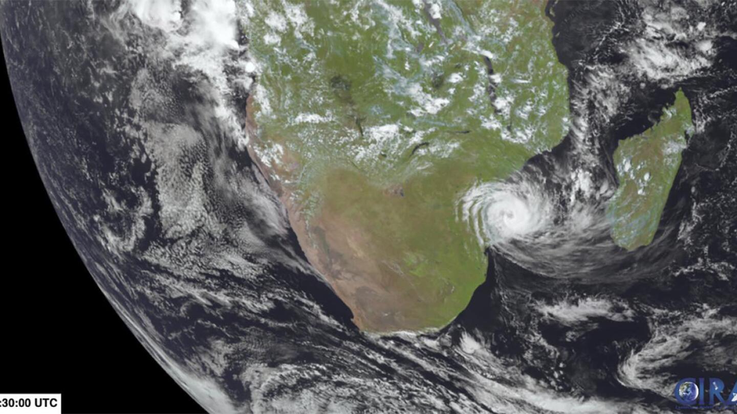 Cyclone Freddy pummels Mozambique for a second time, killing one