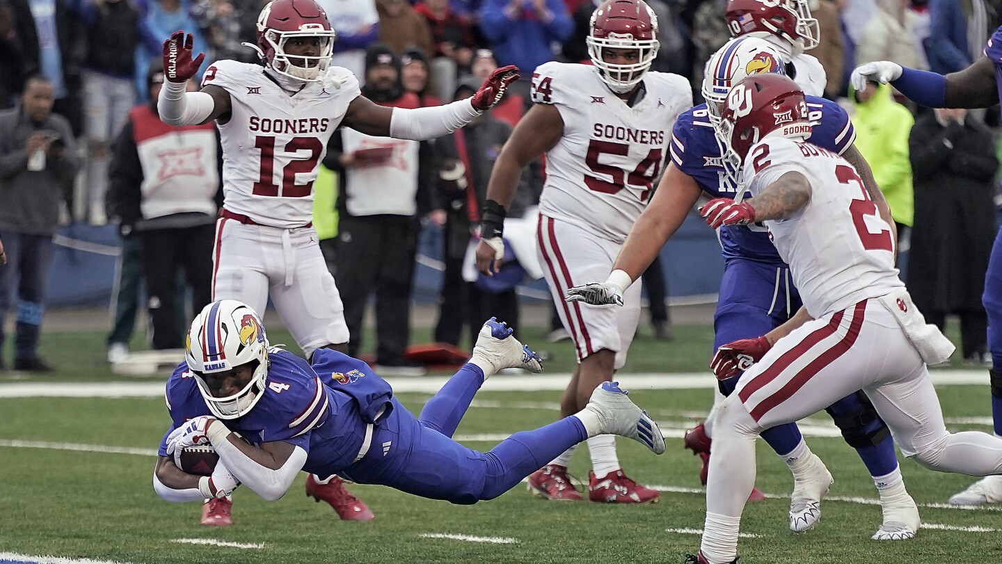 AP Top 25 Takeaways: Upsets have arrived as No. 6 Oklahoma goes down to KU 3 days before CFP debut
