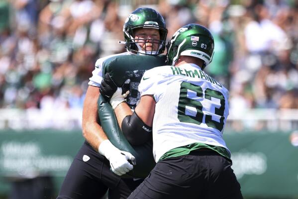 Jets' Hermanns living NFL dream after near-death staph scare