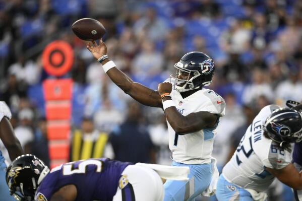 Tennessee Titans vs Baltimore Ravens - August 11, 2022