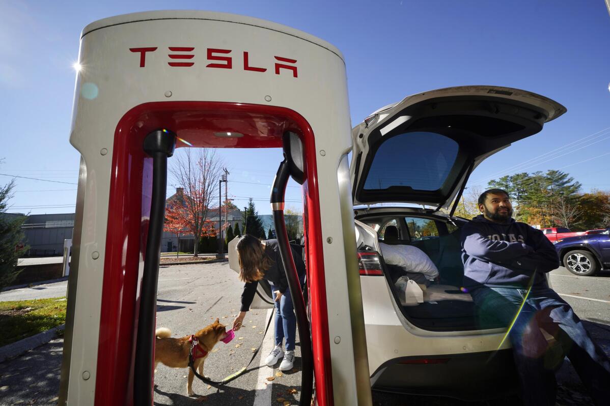 Tesla 3Q profit more than doubles from a year ago to 3.29B AP News