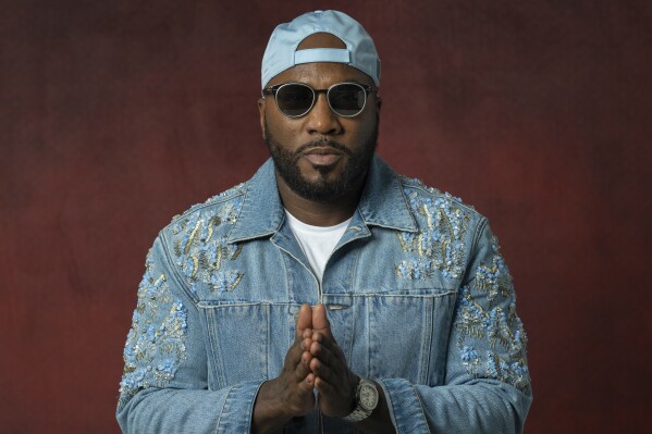 Jeezy poses for a portrait on Tuesday, June 10, 2025, in New York. (AP Photo/Gary Gerard Hamilton)