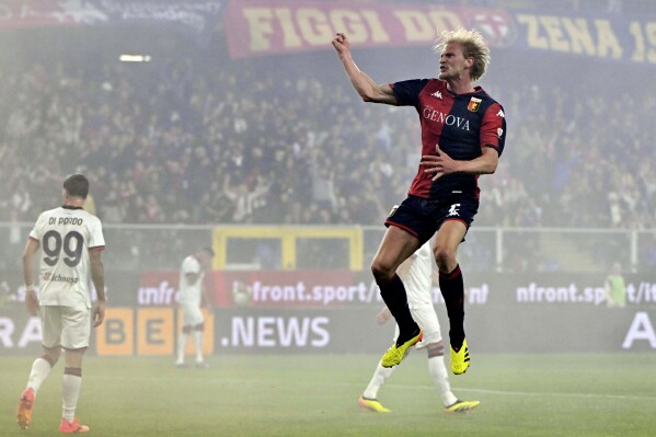 Genoa beats Cagliari 3-0 and confirms Serie A status