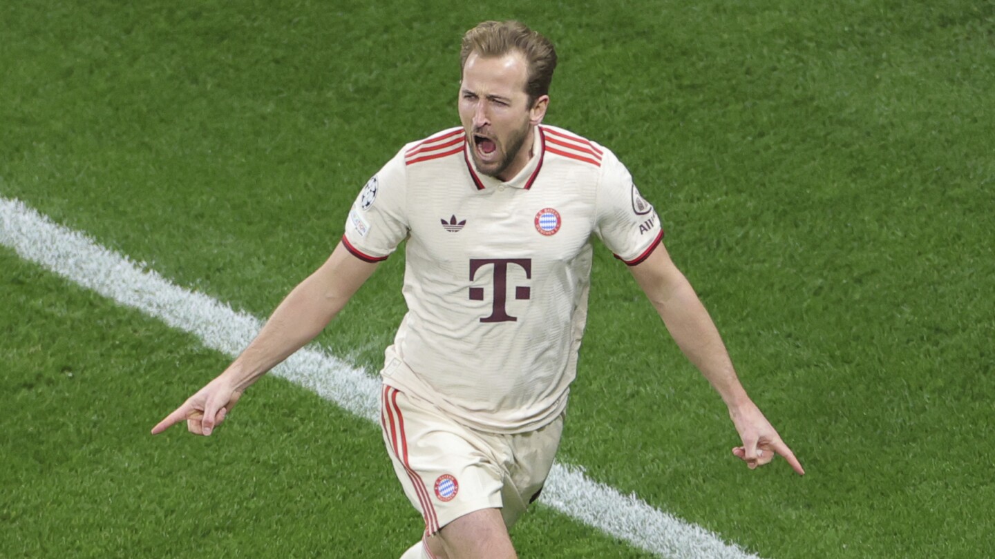 Harry Kane Leads Bayern Munich Past Bayer Leverkusen, Advances to Quarterfinals