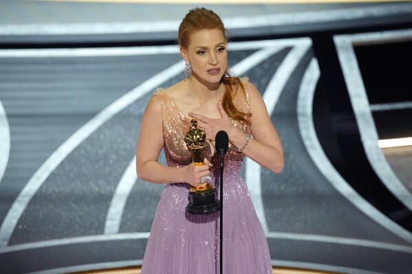 Oscars 2022: Jessica Chastain gana como Mejor Actriz