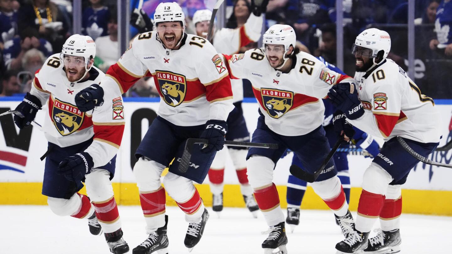 Panthers eliminate Leafs on Nick Cousins' OT goal - The Rink Live   Comprehensive coverage of youth, junior, high school and college hockey