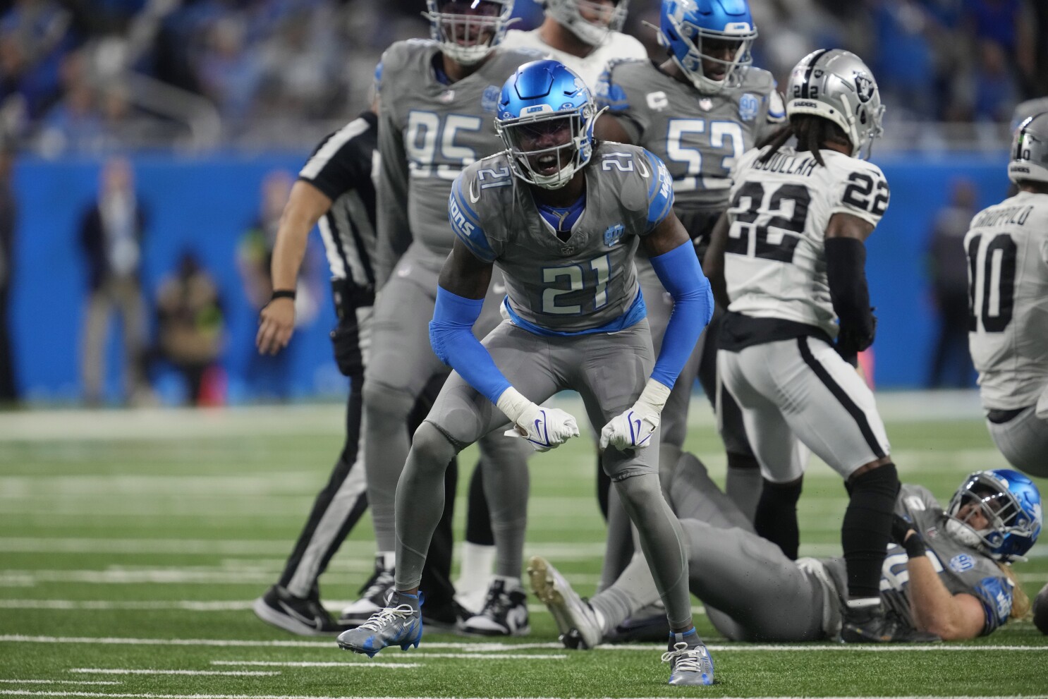Lions couldn't be happier to hit the bye week after 6-2 start