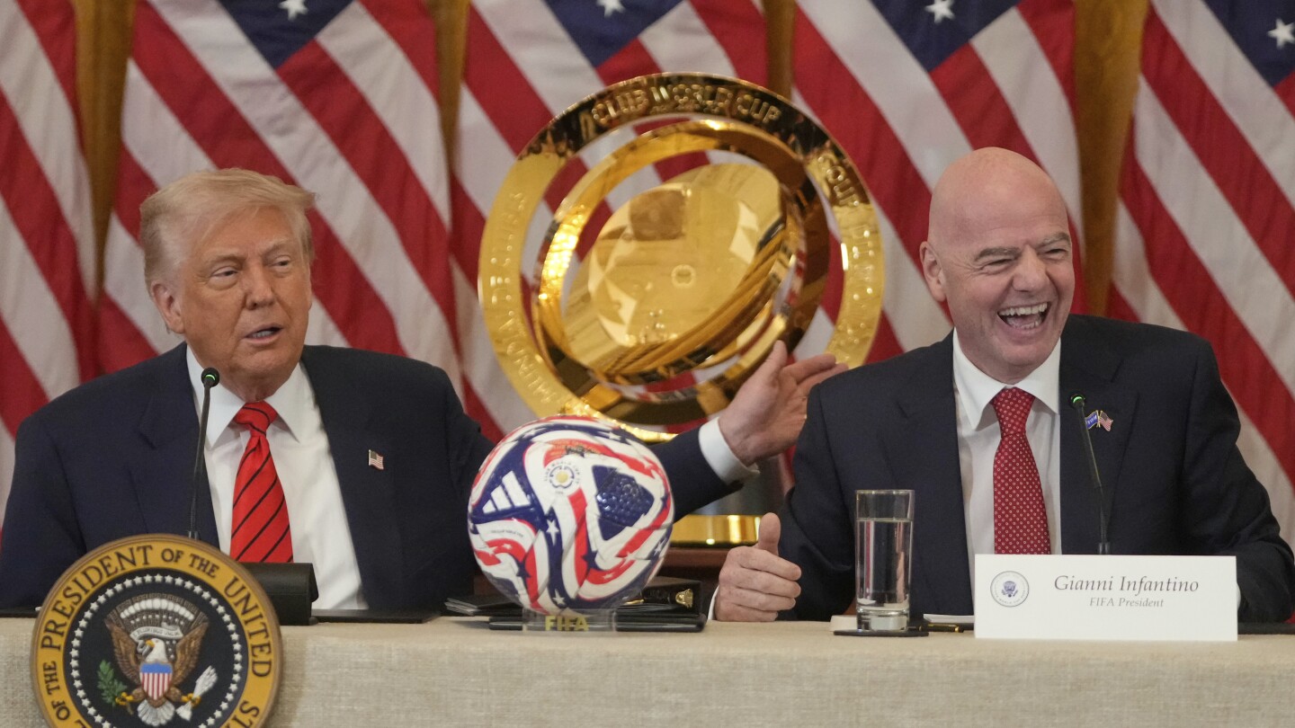 FIFA President Infantino Joins Trump Saudi Visit, Reschedules Council Meeting