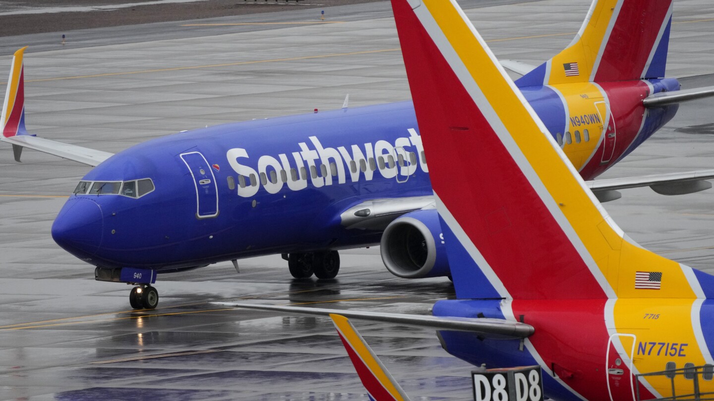 ДАЛАС AP — Southwest Airlines ще плати глоба от 35