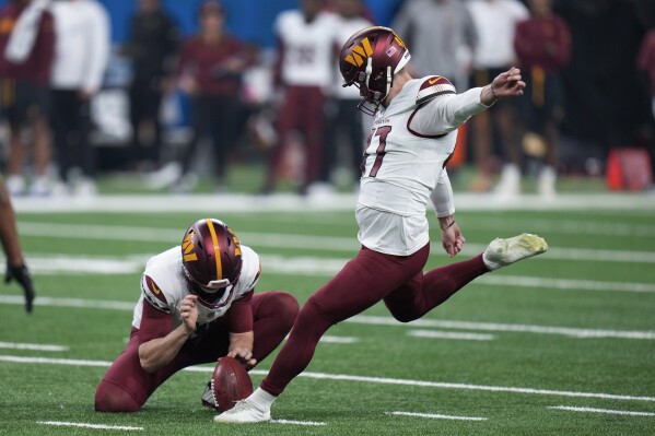 Commanders sign kicker Matt Gay and release Zane Gonzalez, AP source says |  AP News