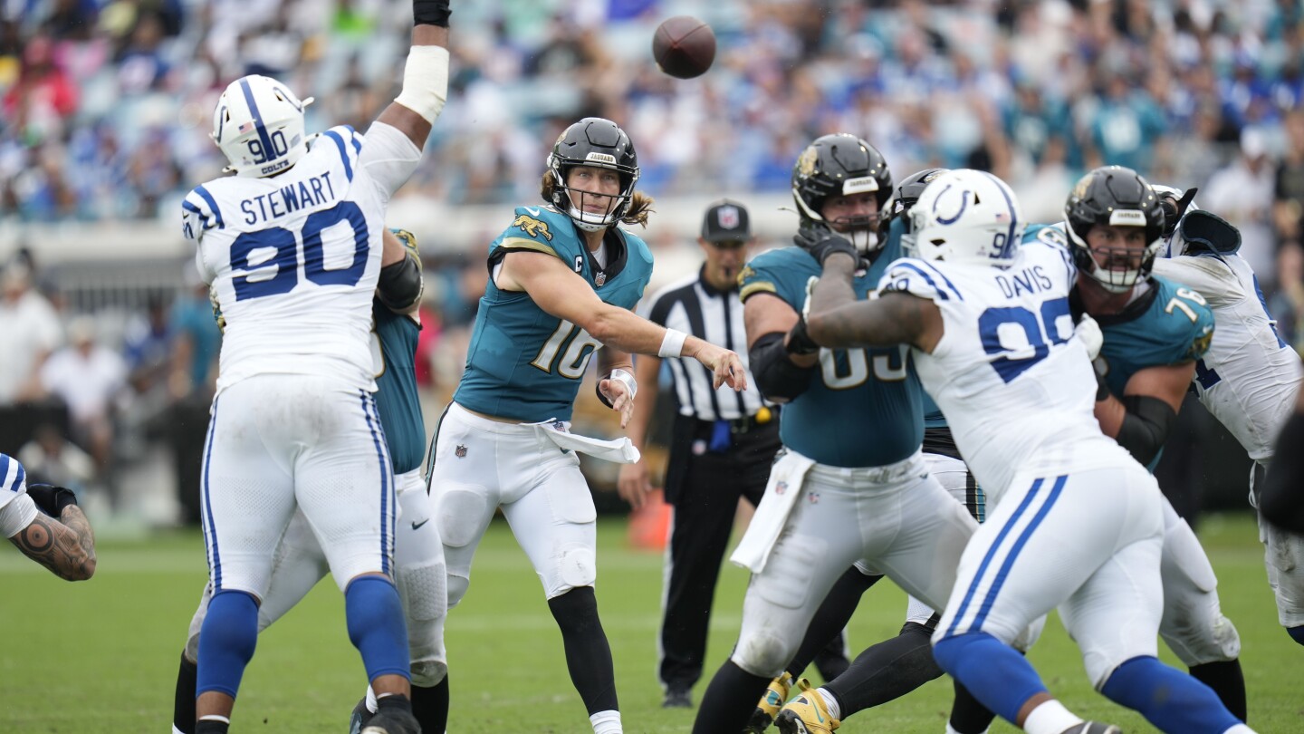 Jaguars Win First Game of Season Against Colts