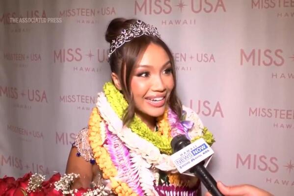 Hawaii native Savannah Gankiewicz crowned Miss USA after the previous winner resigned