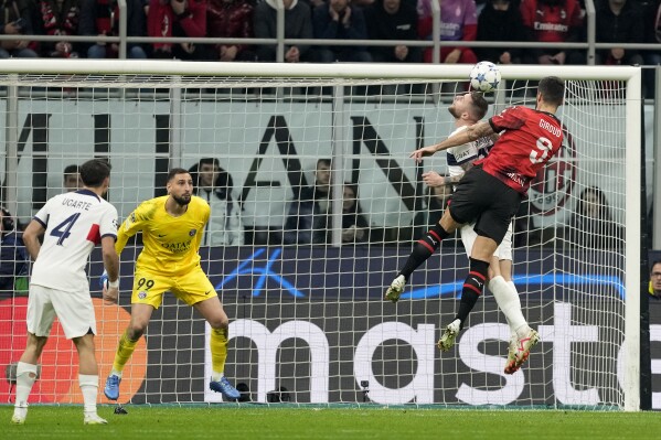 Paris Saint-Germain beat Milan 3-0 in Champions League