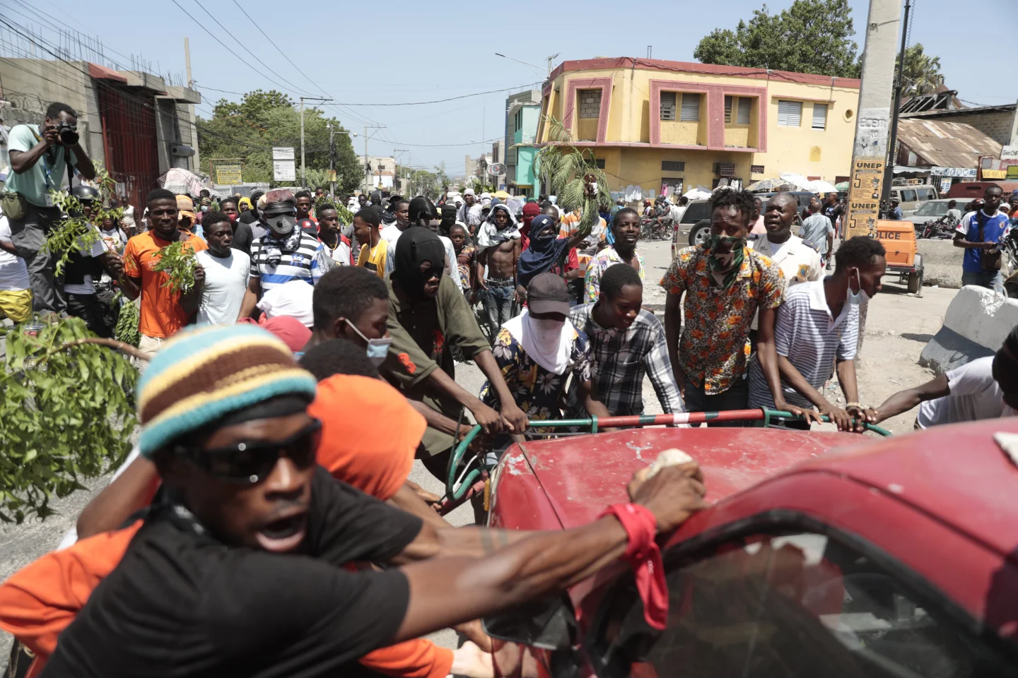 Thousands in Haiti March to Demand Safety from Violent Gangs as Killings and Kidnappings Soar