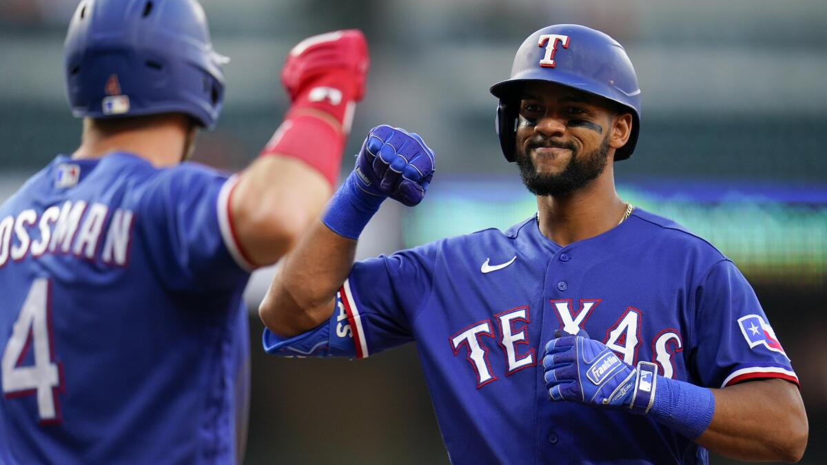 Miller, Seager hit solo homers in Rangers 8-2 loss to Royals