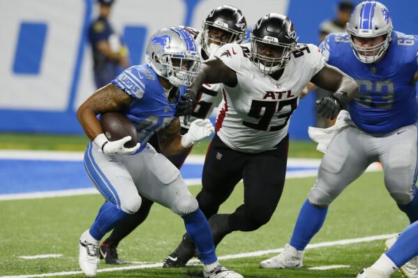 Dominant defense, rookies lead Detroit Lions in bounce-back win over Falcons