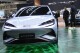 Visitors look at BYD's electric vehicle "Sealion" during the 45th Bangkok Motor Show in Nonthaburi , Tuesday, March 26, 2024. Thailand. (AP Photo/Sakchai Lalit)